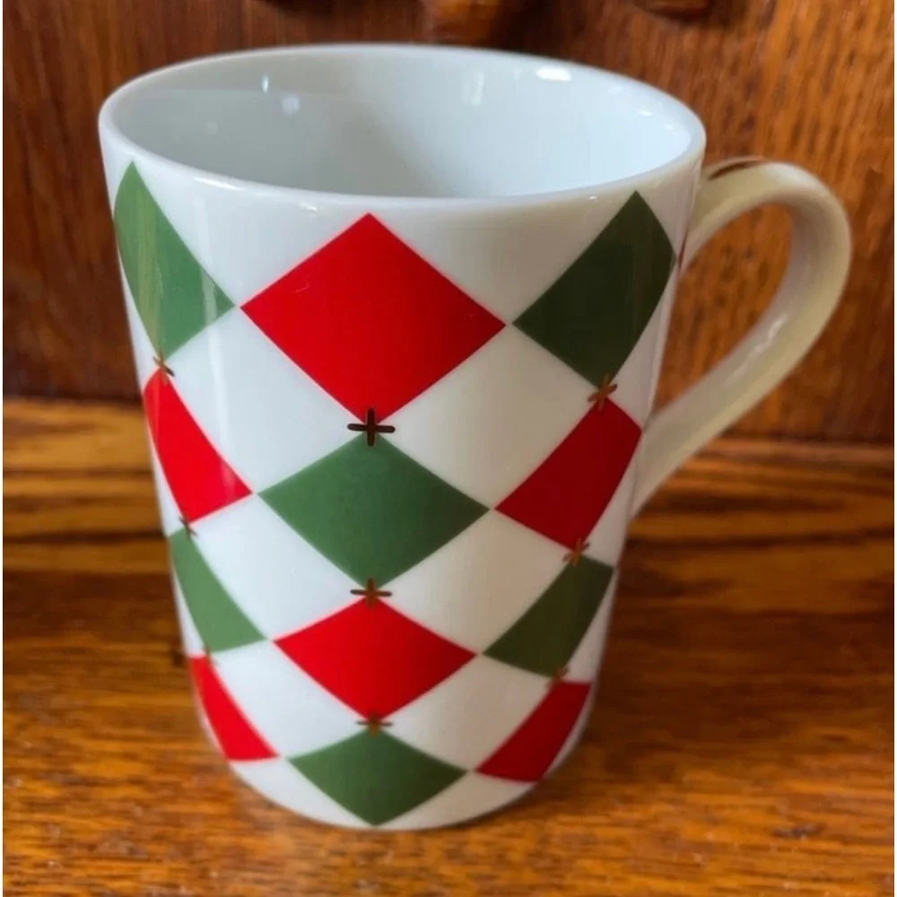 Williams Sonoma Harlequin Mug